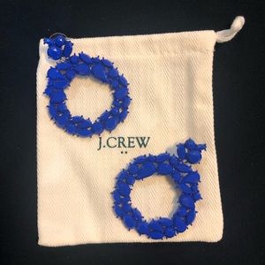 Royal Blue J Crew Earrings